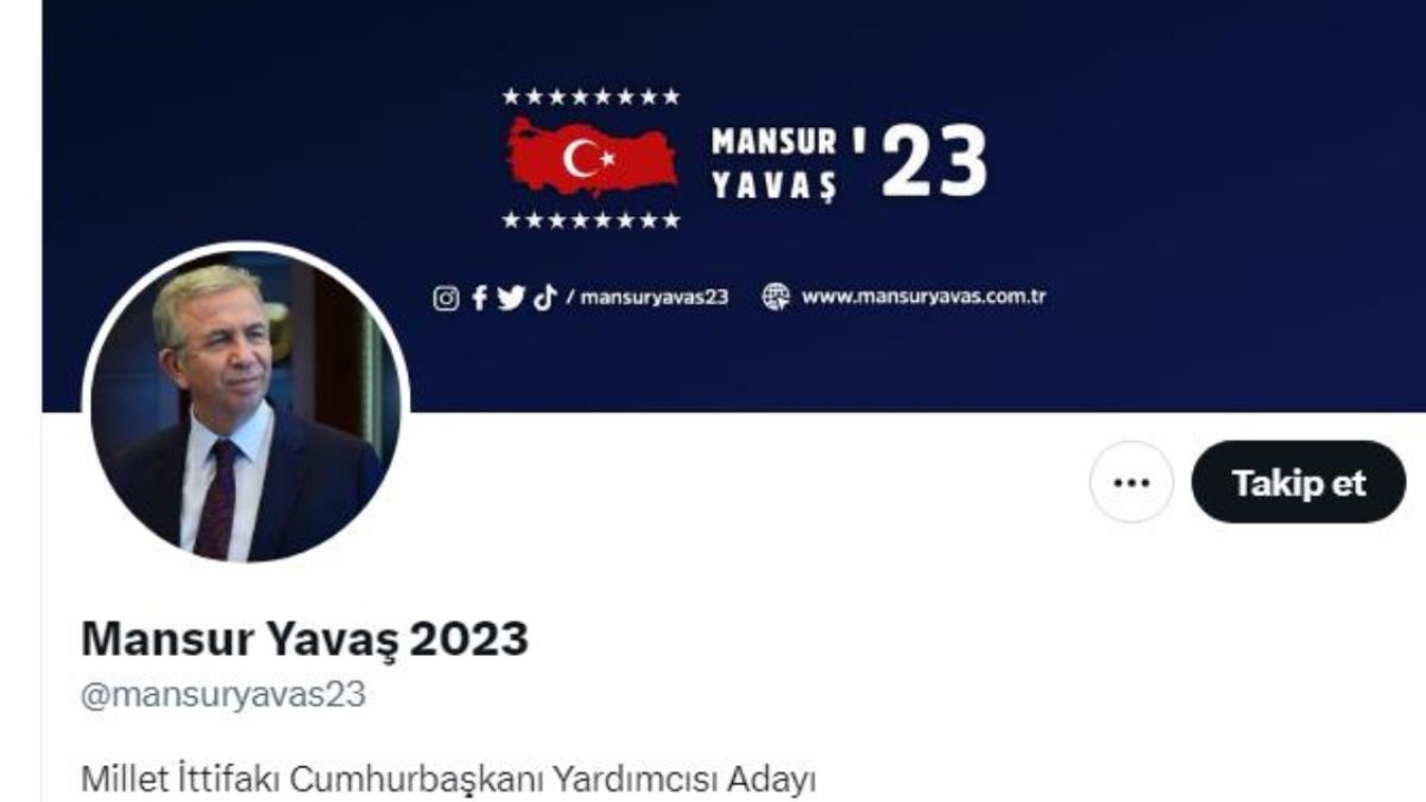 Mansur Yavaş, Seçim Çalışmaları İçin Yeni Sosyal Medya Hesaplarını Kullanacak