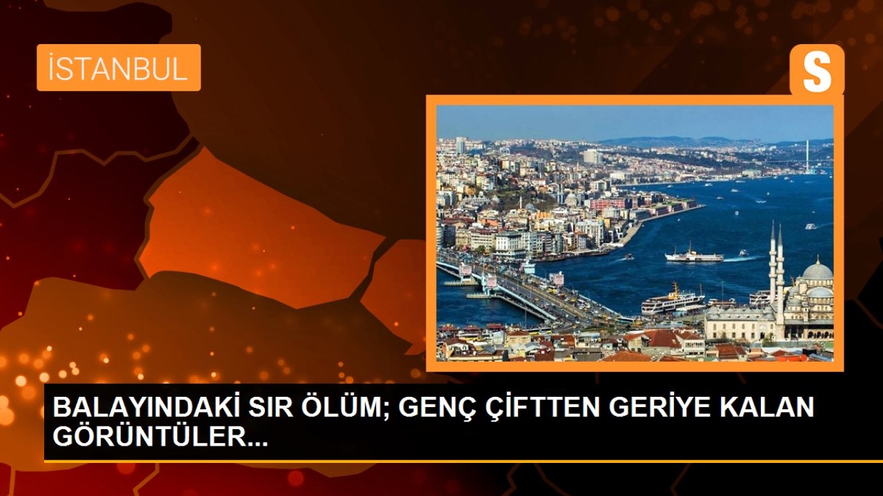 Balayındaki sır ölüm; genç çiftten geriye kalan görüntüler...