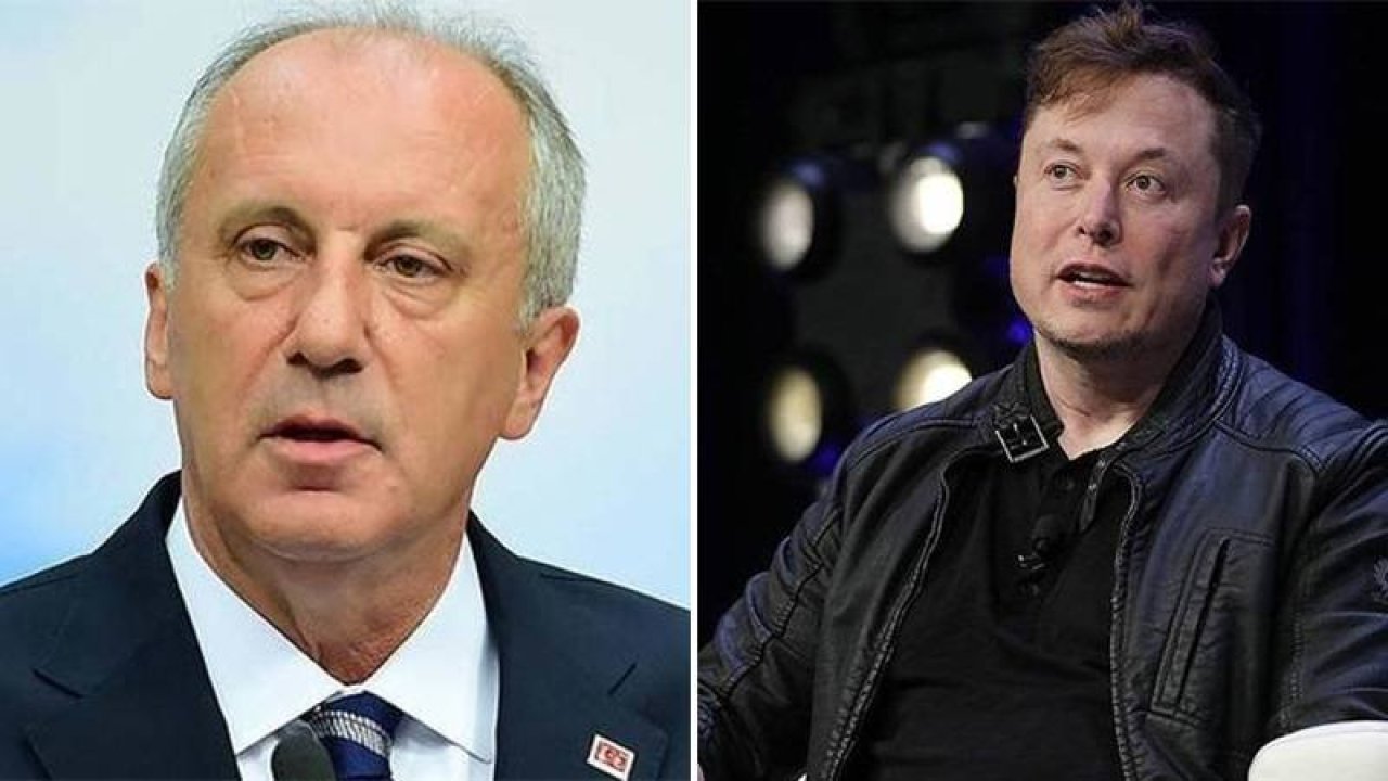 Muharrem İnce’den Elon Musk’a: Tüm adayların hesaplarından bot hesapları silebilir misiniz?