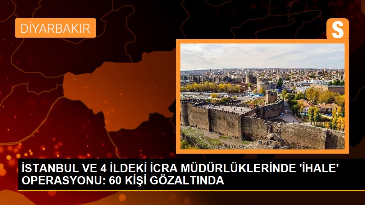 Istanbul ve 4 ildeki icra müdürlüklerinde 'ihale' operasyonu: 60 kişi gözaltında
