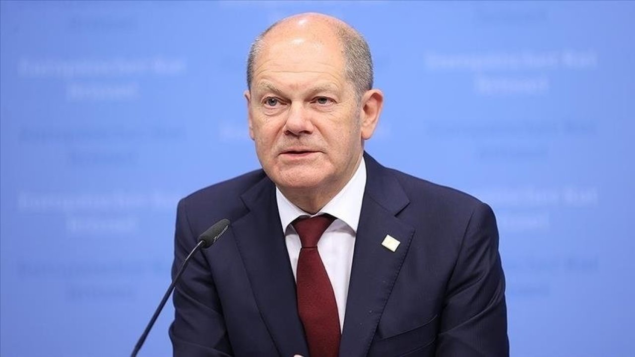Almanya Başbakanı Scholz: Almanya ve Avrupa'da finansal kriz riski yok