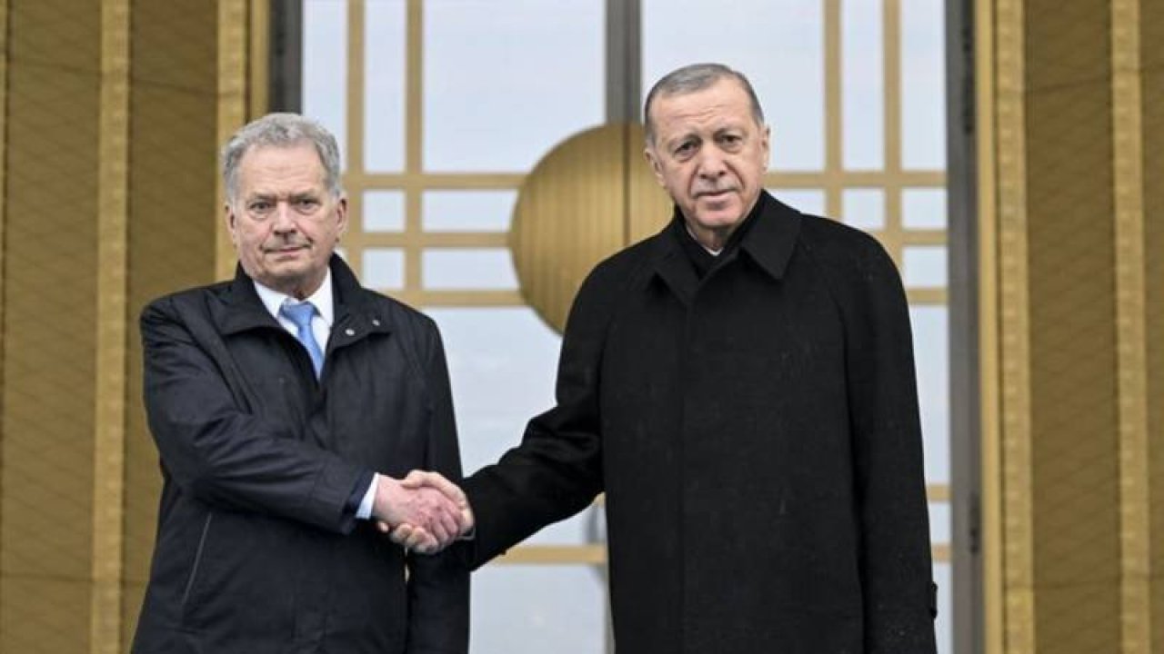 Finlandiya Cumhurbaşkanı Külliye'de; Erdoğan'ın Helsinki'nin NATO üyeliğine yeşil ışık yakması bekleniyor