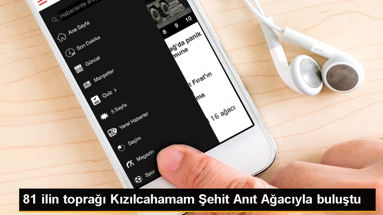 81 ilin toprağı Kızılcahamam Şehit Anıt Ağacıyla buluştu