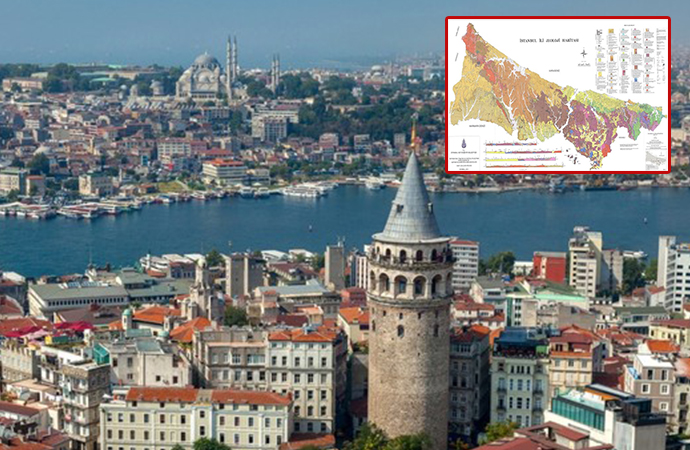 İstanbul’da evinizin zemini sağlam mı? İşte İstanbul’un jeoloji haritası