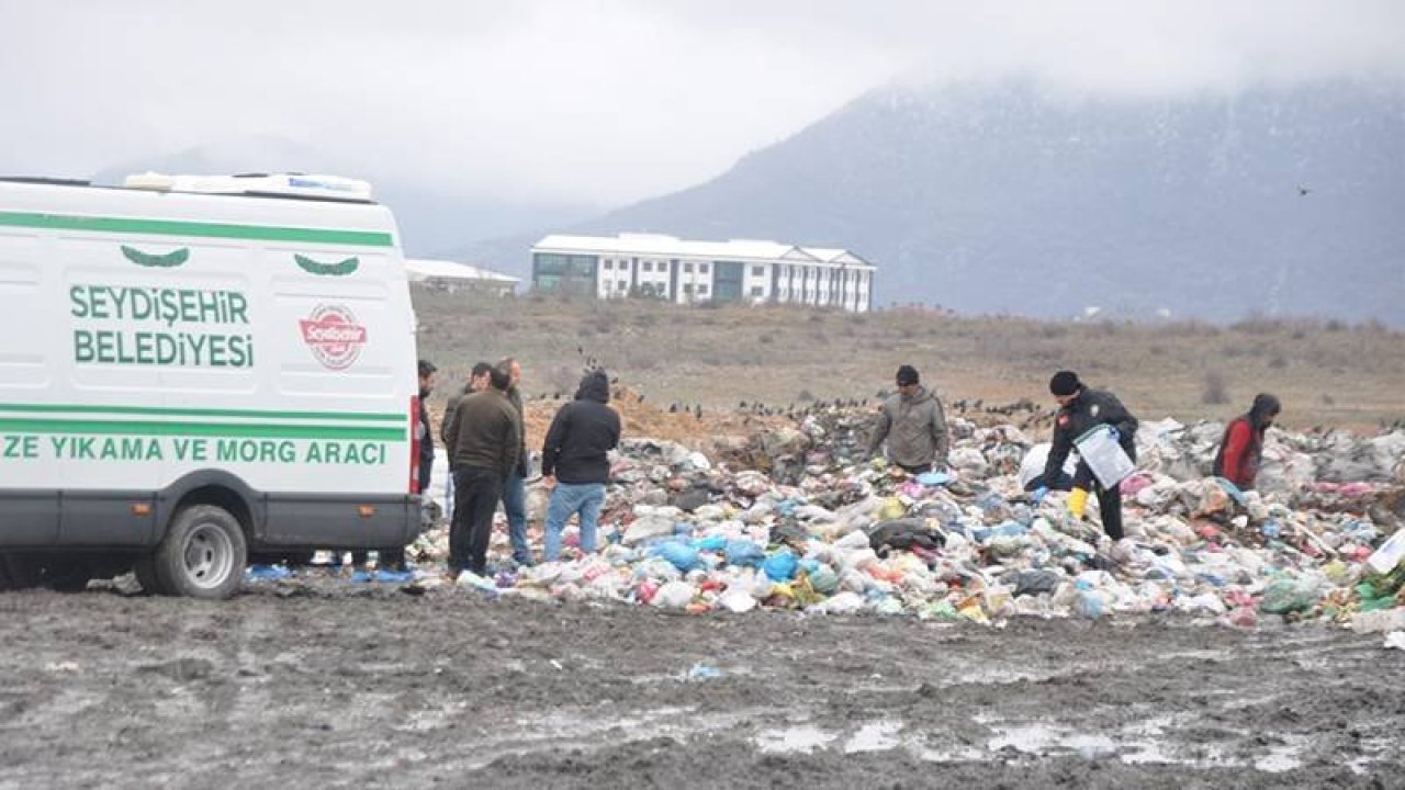 Çöp depolama alanında bebek cesedi bulundu