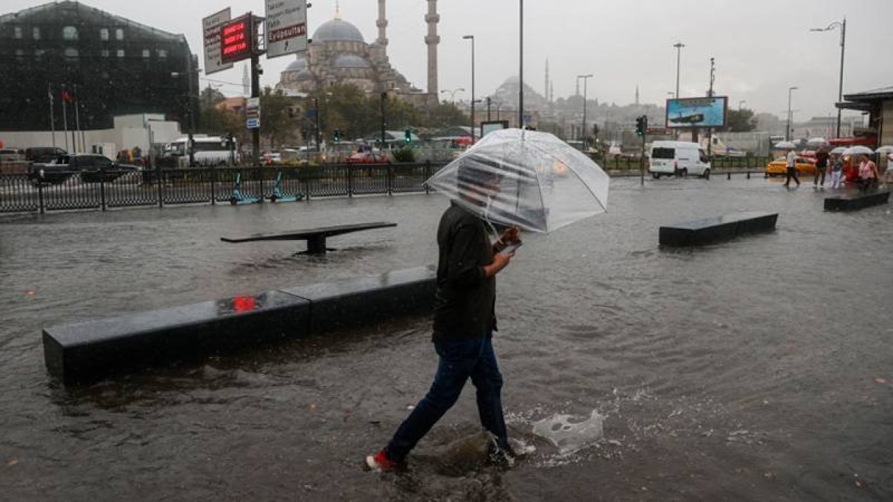 Meteoroloji'den 5 il için kuvvetli yağış ve sel uyarısı