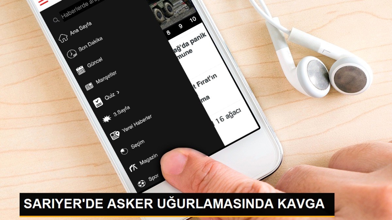 Sarıyer'de asker uğurlamasında kavga