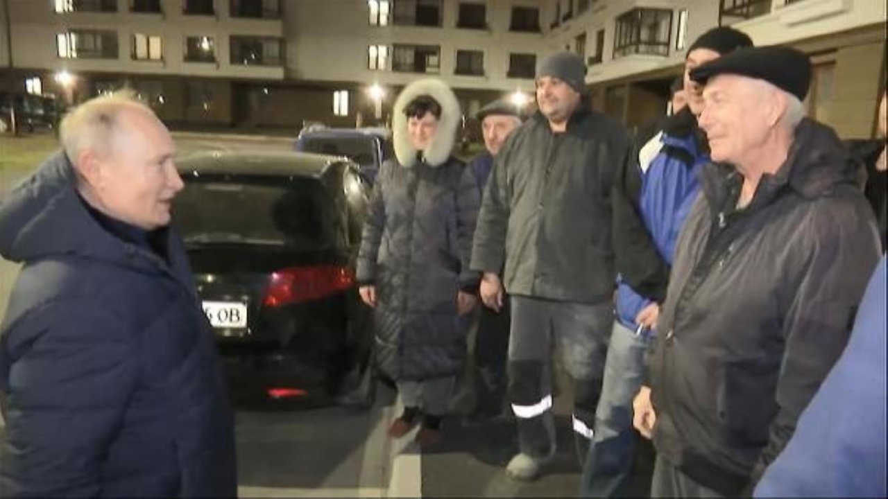 Rusya Devlet Başkanı Putin, Mariupol'da-2