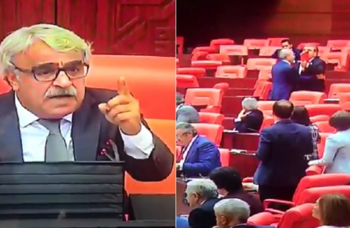 Meclis Başkan Vekili Mithat Sancar, BBP’li Mustafa Destici’yi, Genel Kurul’dan kovdu