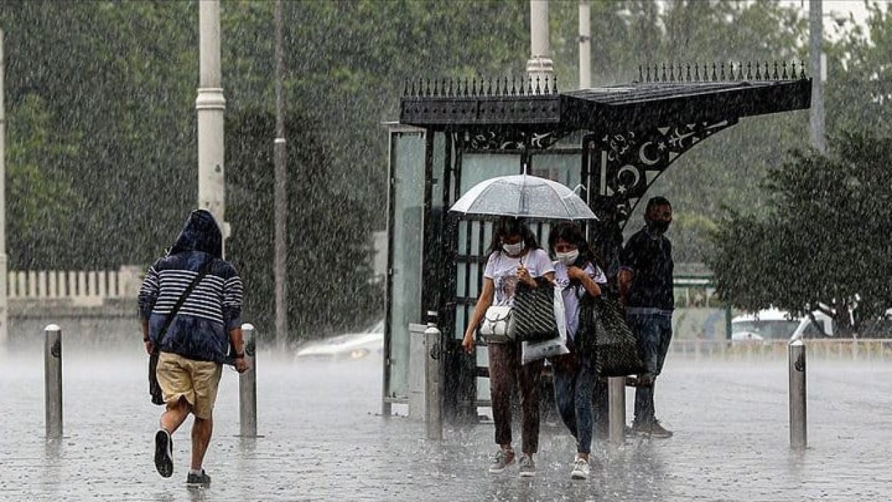 Meteoroloji'den kuvvetli yağış ve rüzgar uyarısı