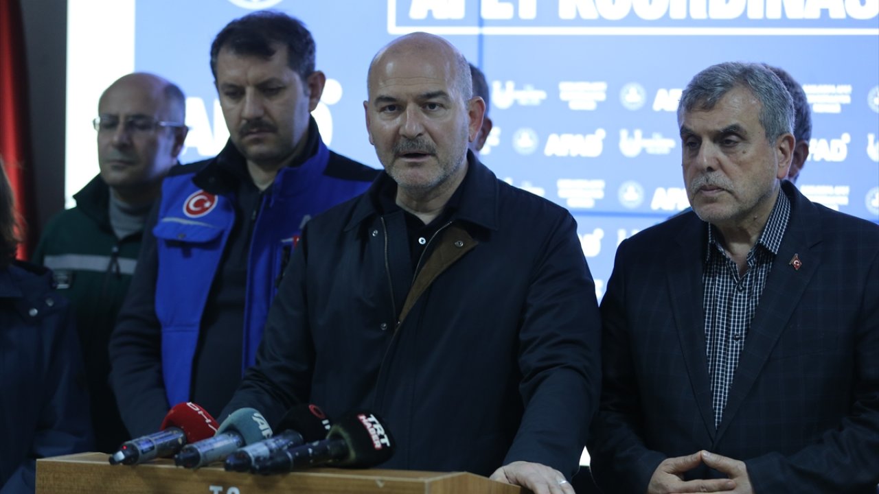 Soylu, Şanlıurfa'daki sel hakkında bilgi verdi