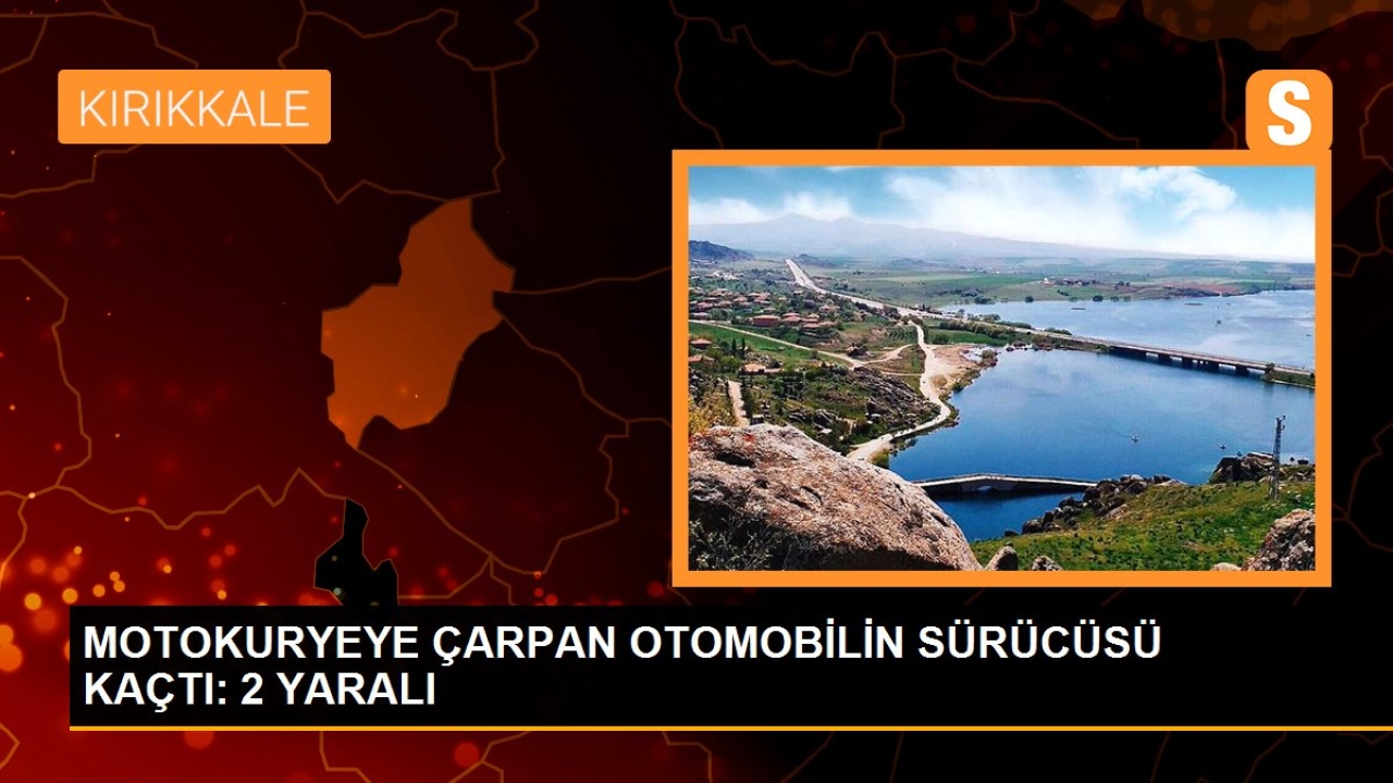 Motokuryeye çarpan otomobilin sürücüsü kaçtı: 2 yaralı