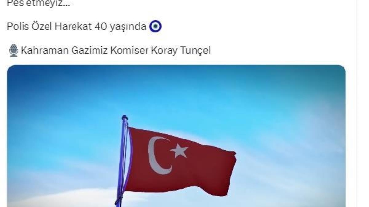 EGM'den, Polis Özel Harekat'ın 40'ıncı kuruluş yıldönümüne özel video