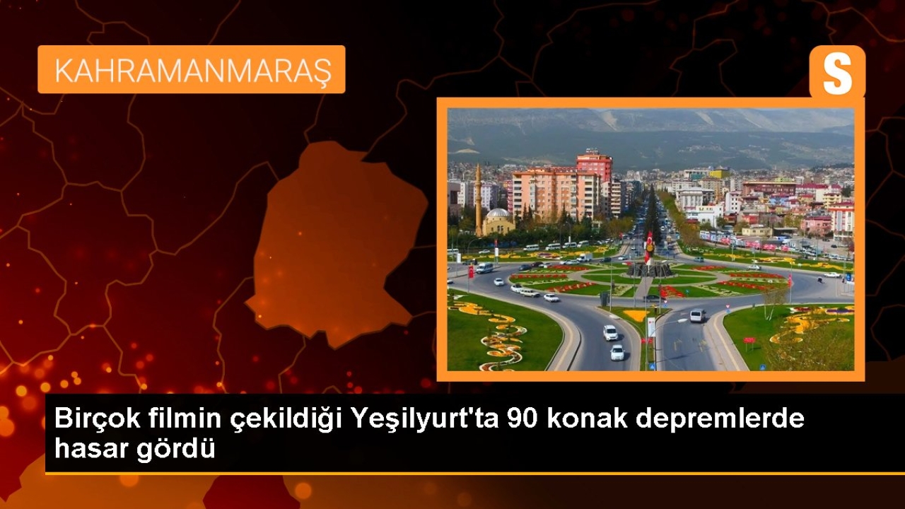 Birçok filmin çekildiği Yeşilyurt'ta 90 konak depremlerde hasar gördü
