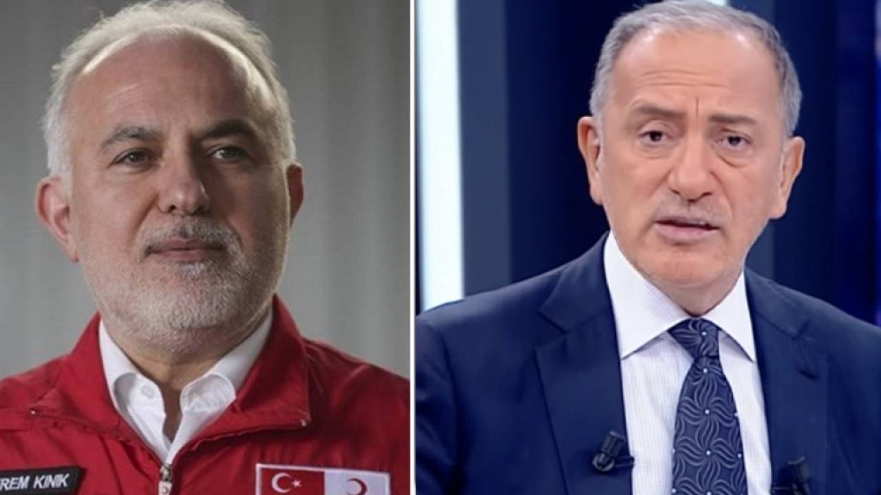 Fatih Altaylı'dan Kızılay Başkanı Kerem Kınık'a: Sana çok fena kafayı taktım bilesin