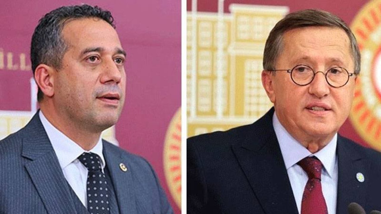 CHP'li Ali Mahir Başarır ve İyi Partili Lütfü Türkkan'ın fezlekeleri yarın TBMM Genel Kurulu'nda görüşülecek