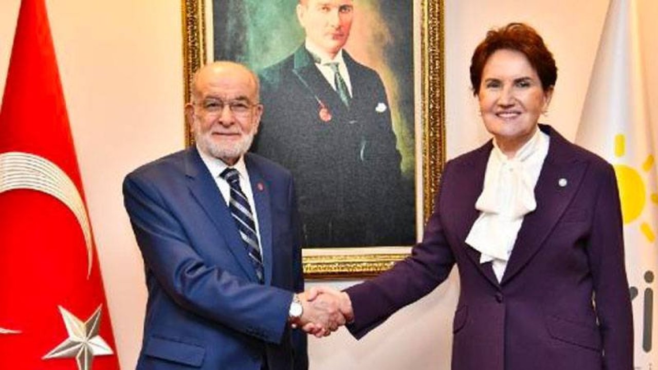 Karamollaoğlu, Akşener'i ziyaret etti