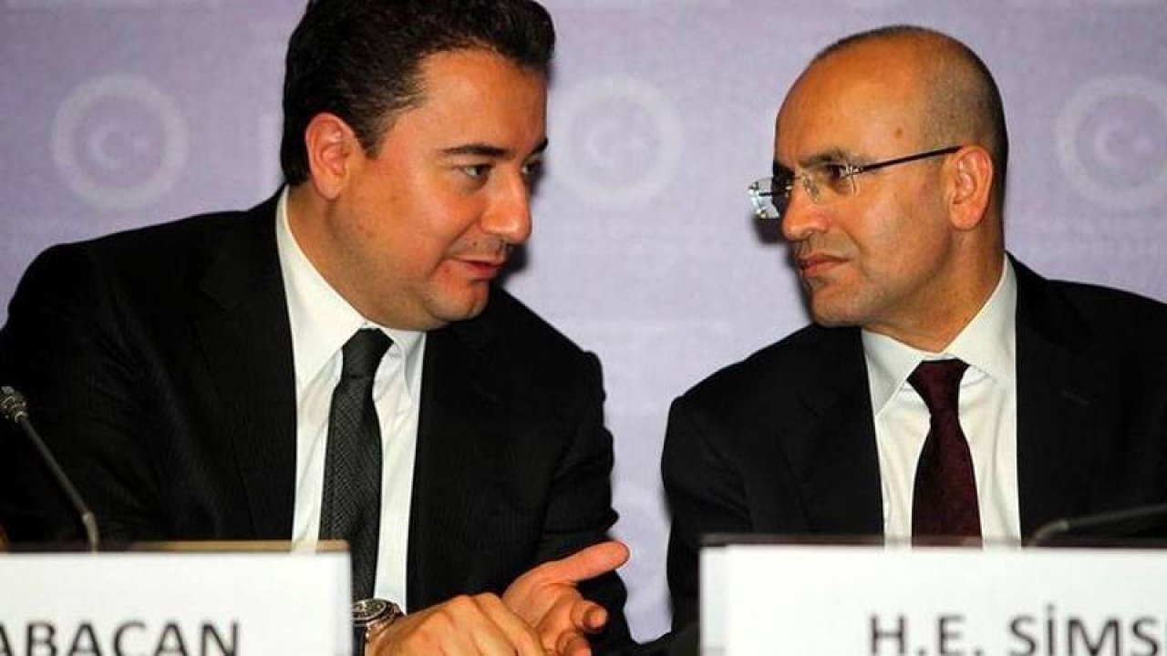 Ali Babacan: Mehmet Şimşek'i Tayyip Bey ile ben tanıştırdım