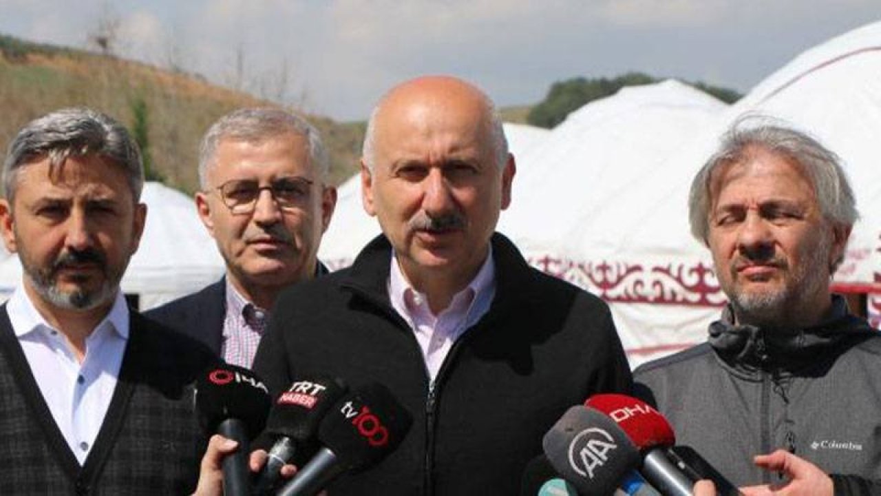 Bakan Karaismailoğlu: Afetin izlerini silmek için yoğun çaba gösteriyoruz, vatandaşımızın bize güveni tam, dev