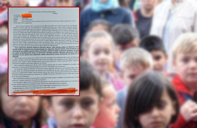 Okulda skandal uygulama! ‘Öğrencilerin eğitim hakkı çalınıyor’