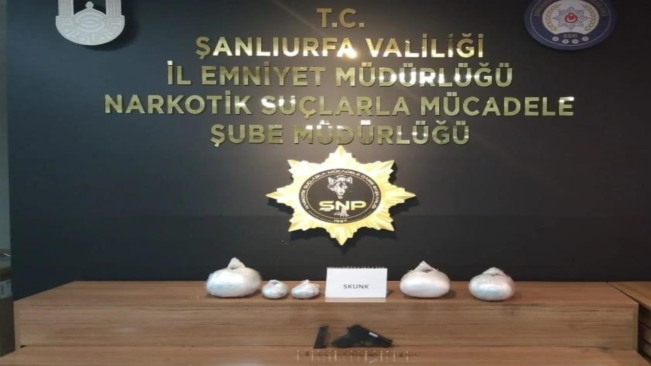 Şanlıurfa’da uyuşturucu operasyonu