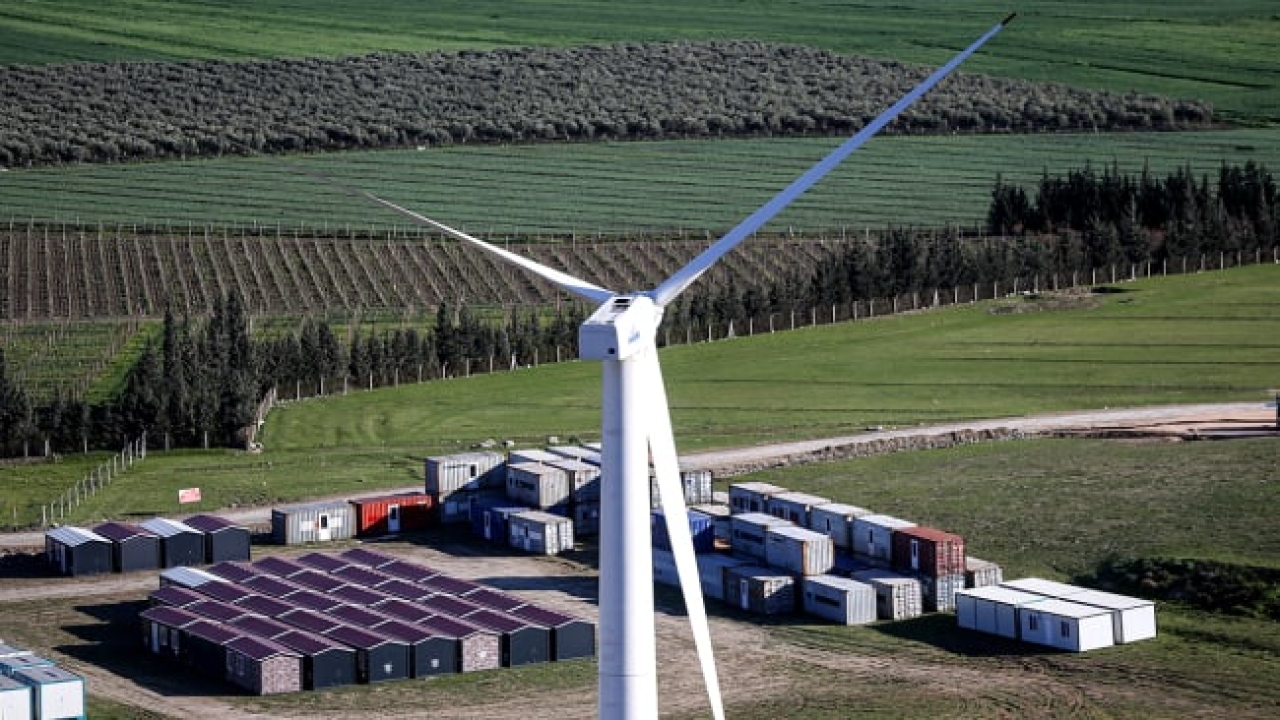 Rüzgar türbinleri depremde ayakta kalmayı başardı
