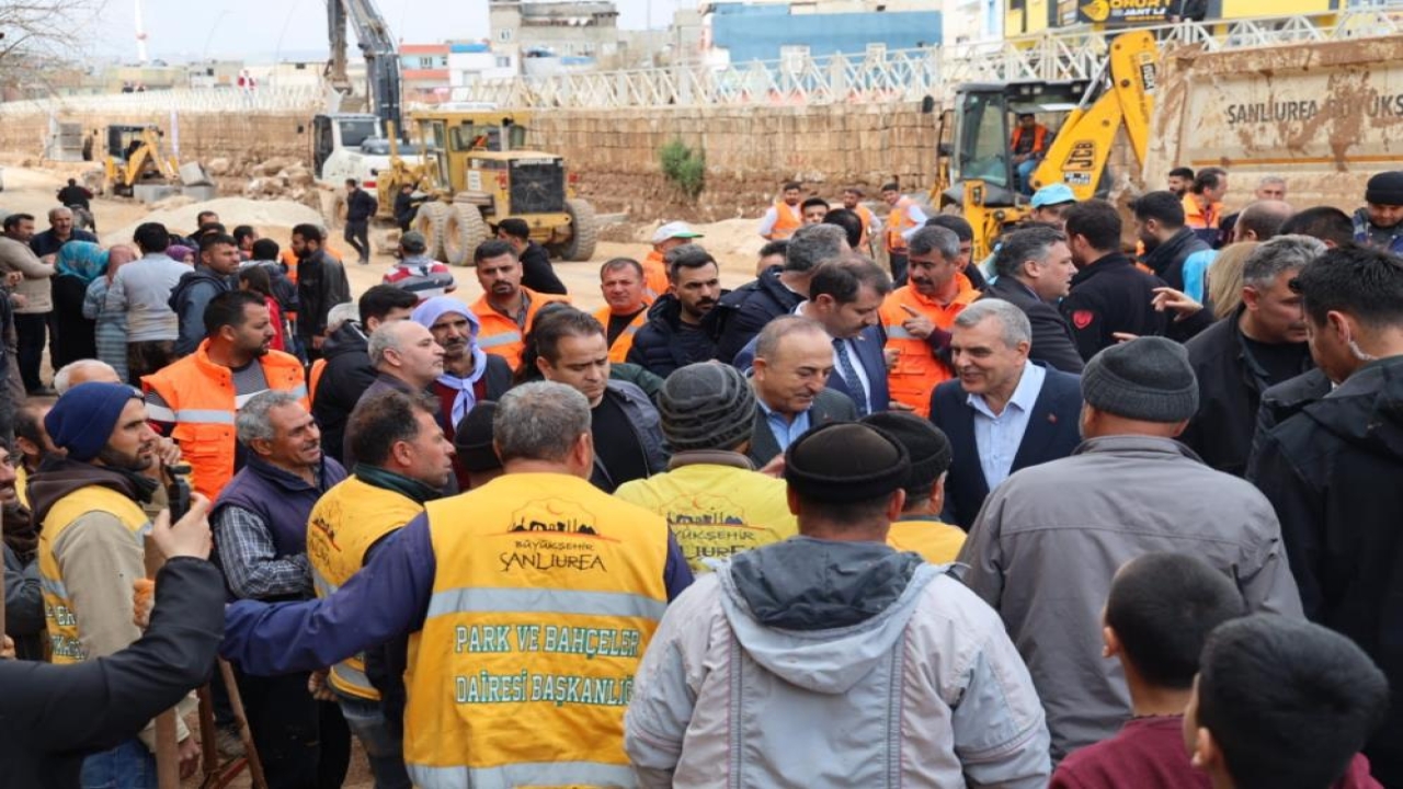 Çavuşoğlu Şanlıurfa’da
