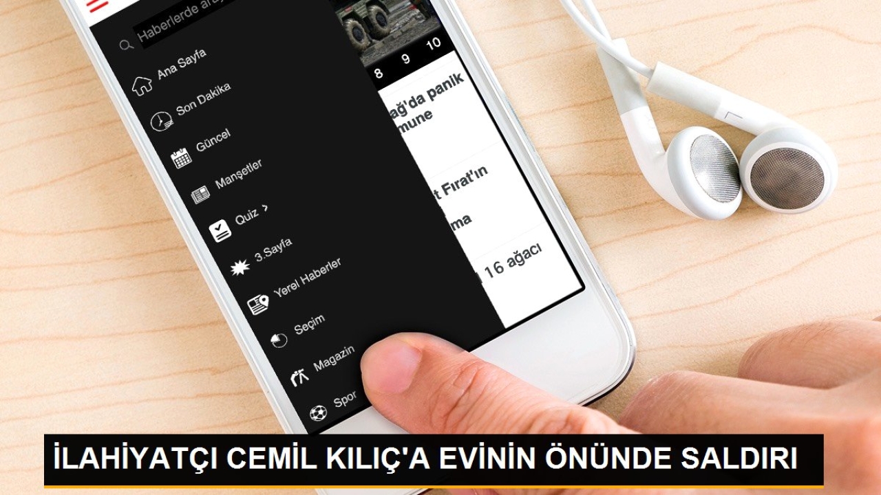 Ilahiyatçı cemil kılıç'a evinin önünde saldırı