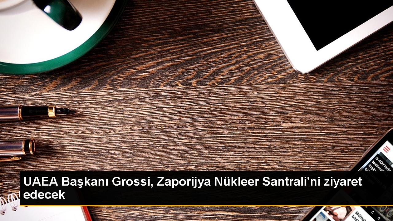 UAEA Başkanı Grossi, Zaporijya Nükleer Santrali'ni ziyaret edecek