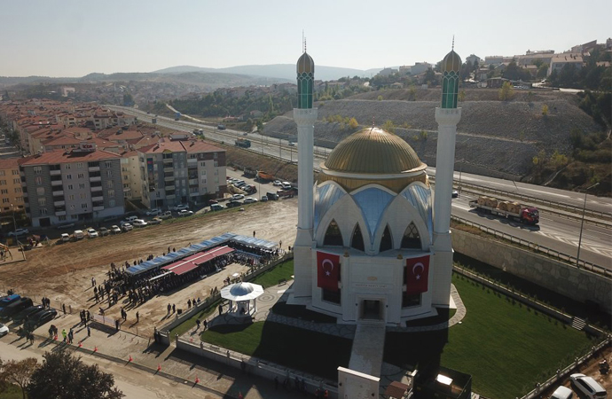 Bozüyük Kuveyt Camii hizmete açıldı