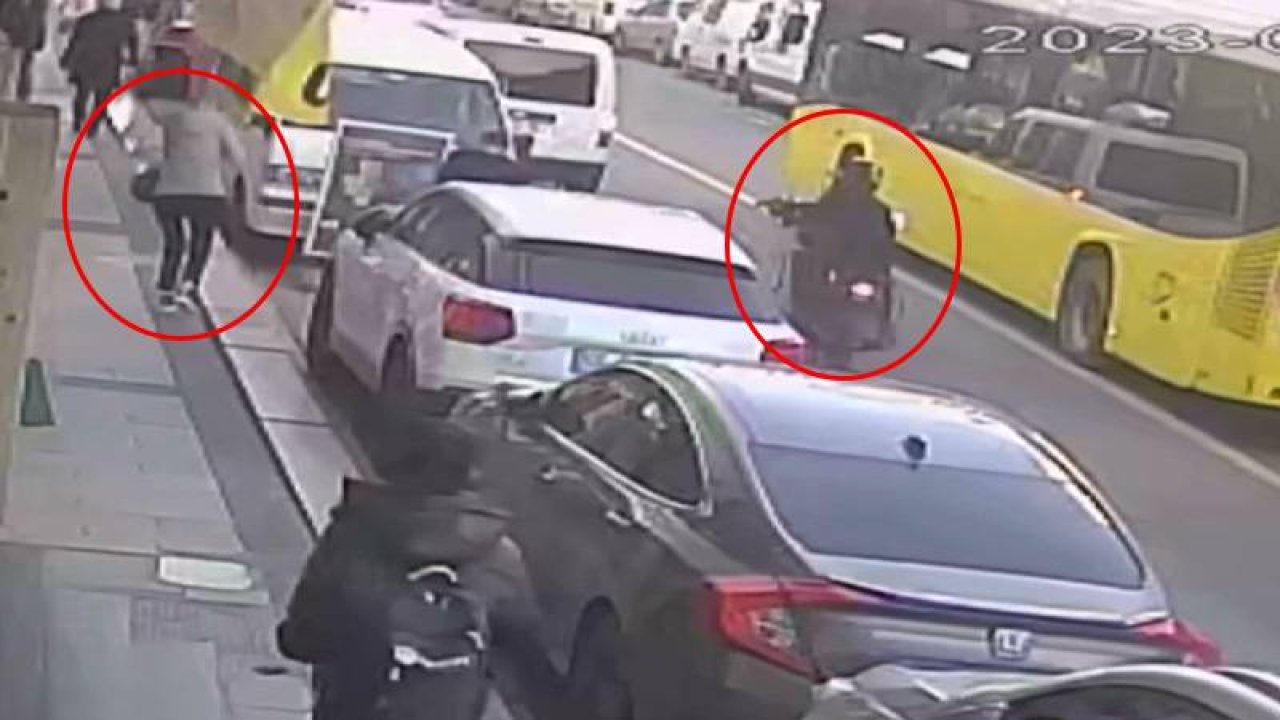 Yüzleri maskeli motosikletli saldırganlar ateş etti: Yolda yürüyen kadın yaralandı