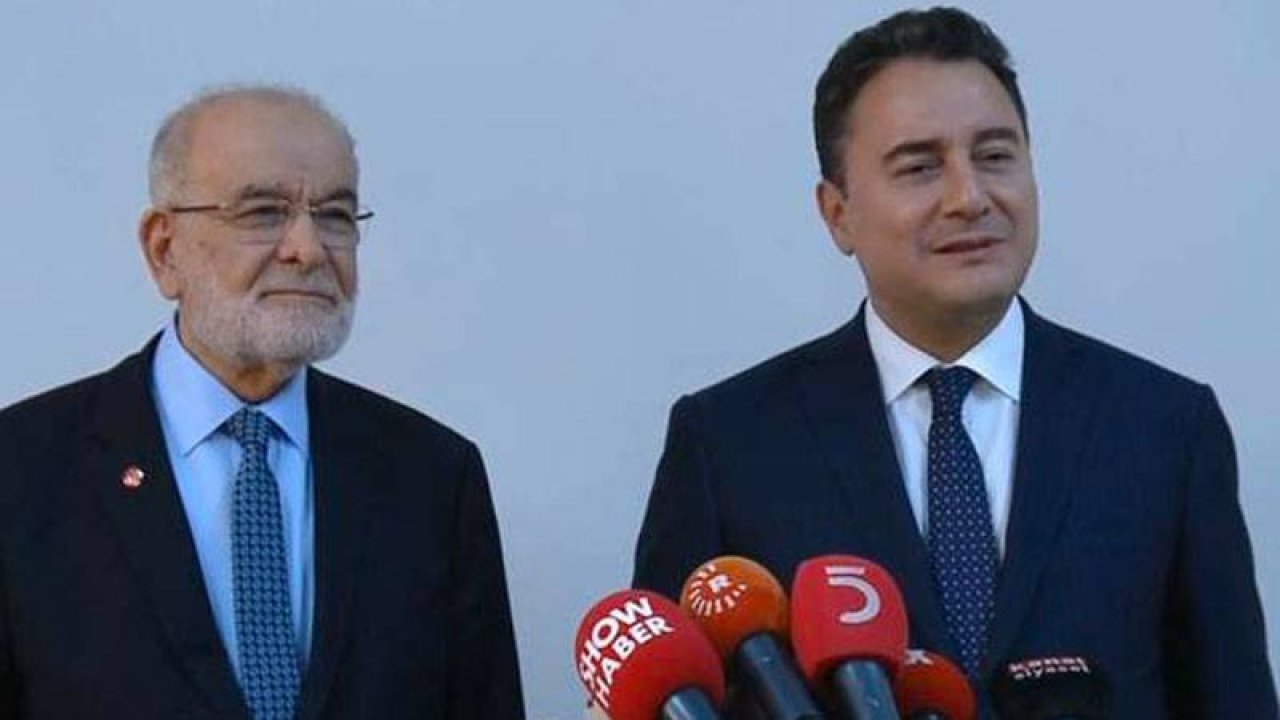 HaberTürk yazarı Sarıkaya: Karamollaoğlu ve Babacan’ın bugün bir araya gelip ittifak içi ittifak modeline nokt