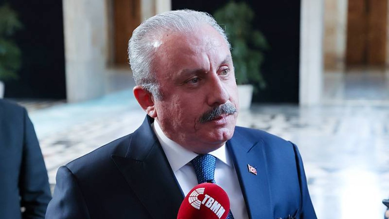 TBMM Başkanı Mustafa Şentop: Erdoğan'ın adaylığı için istisna hükme gerek yok