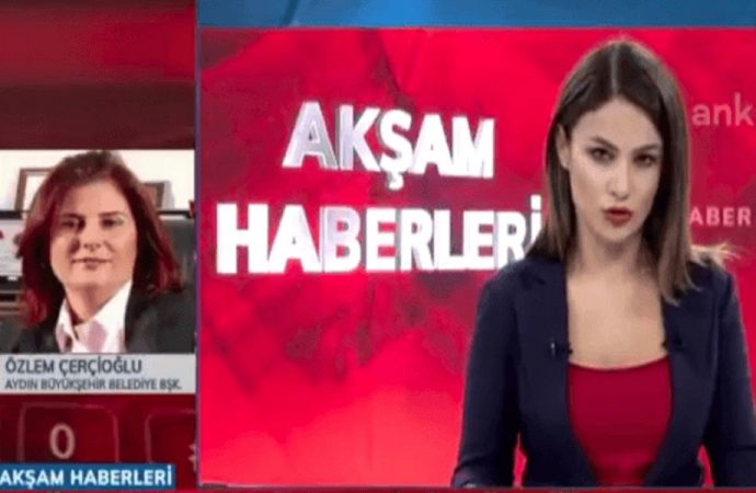 Canlı yayında o anları anlatan Özlem Çerçioğlu, Mustafa Savaş’a tepki gösterdi