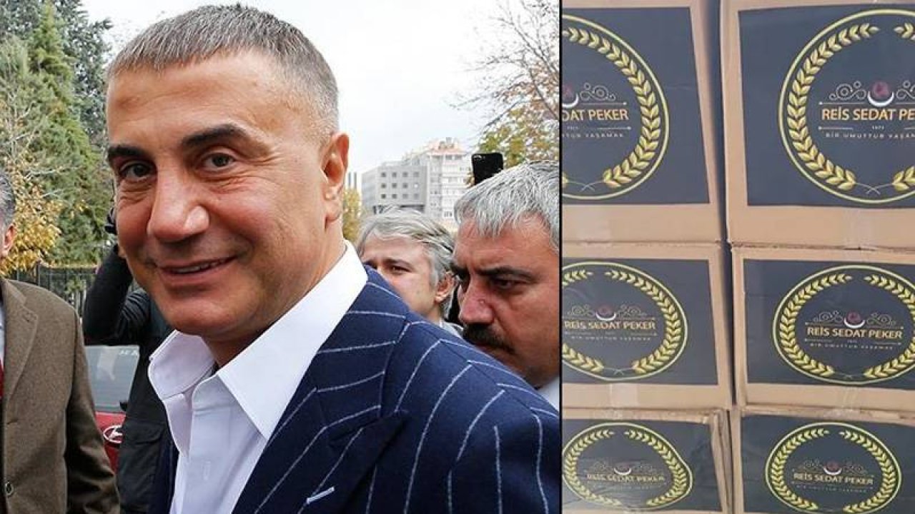 Sedat Peker adına Ramazan kolisi hazırlatanlar karakola götürüldü
