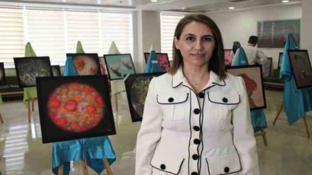 Hastalıklı dokular sanat eserine dönüştü