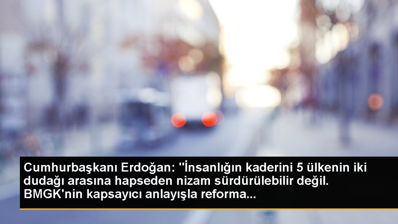 Cumhurbaşkanı Erdoğan: 