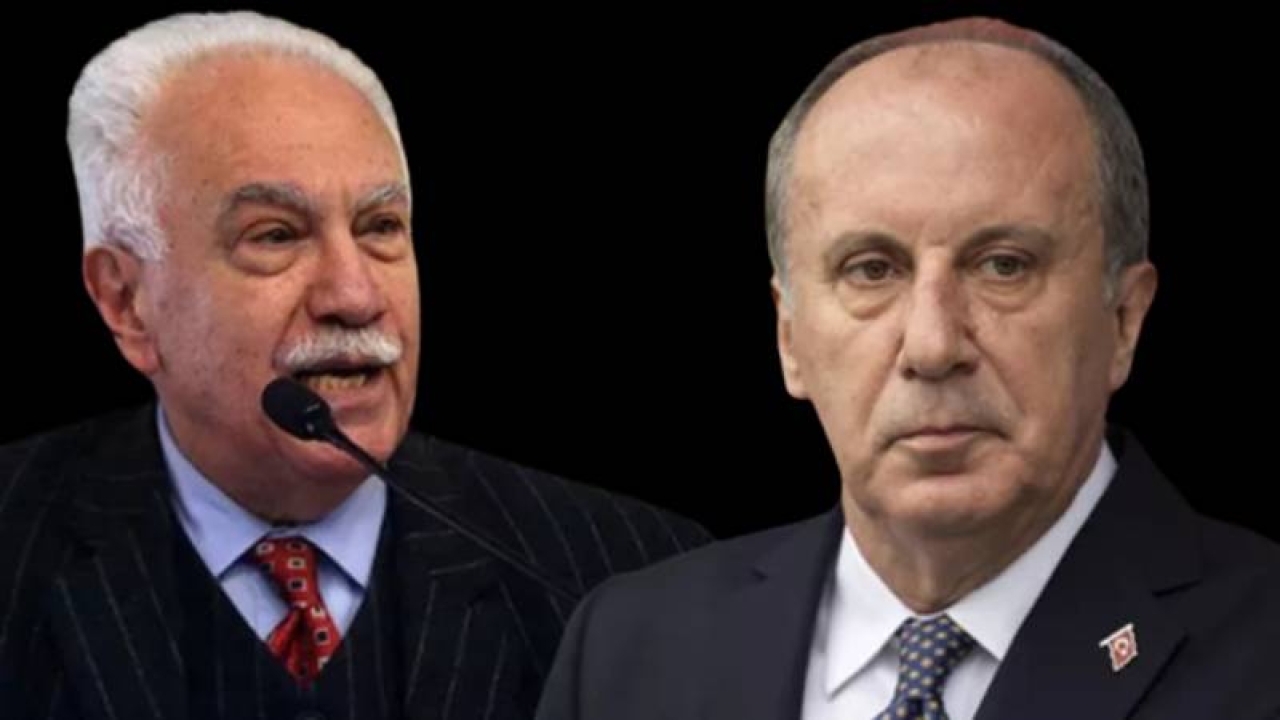 Muharrem İnce ile Doğu Perinçek arasında