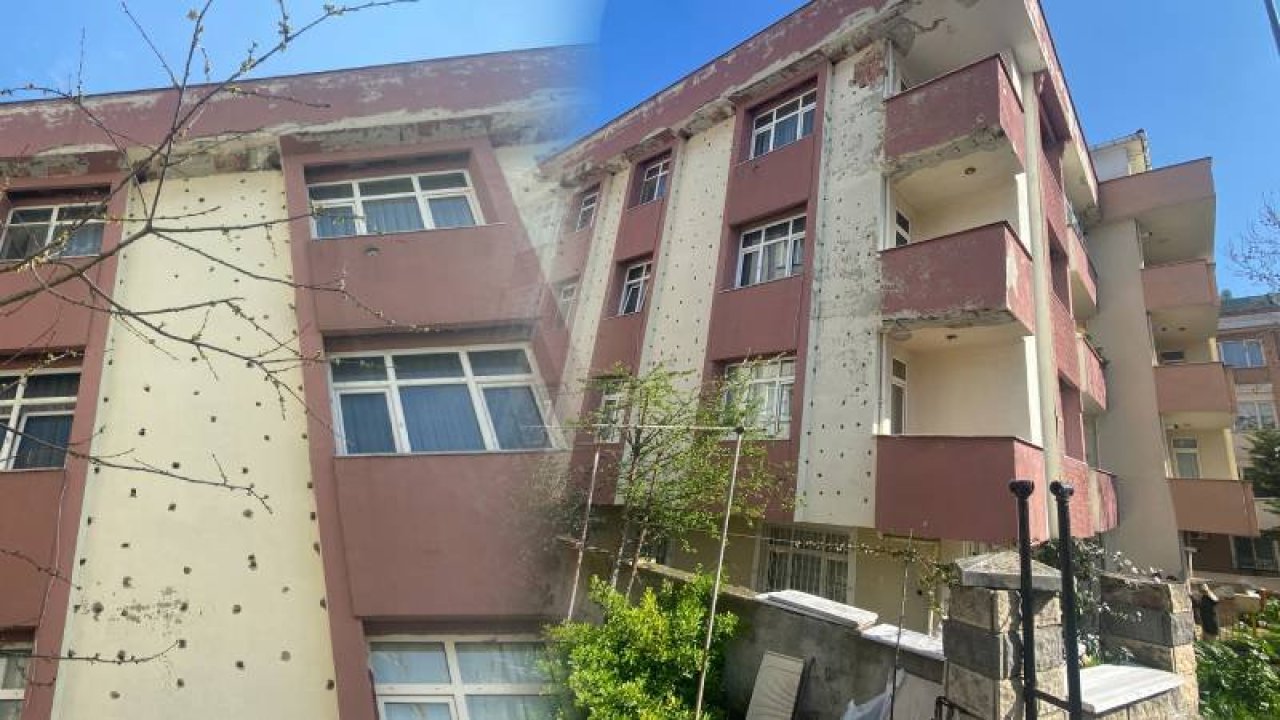 İddia: Kentsel dönüşüme girsin diye binanın her yerine delik açtı