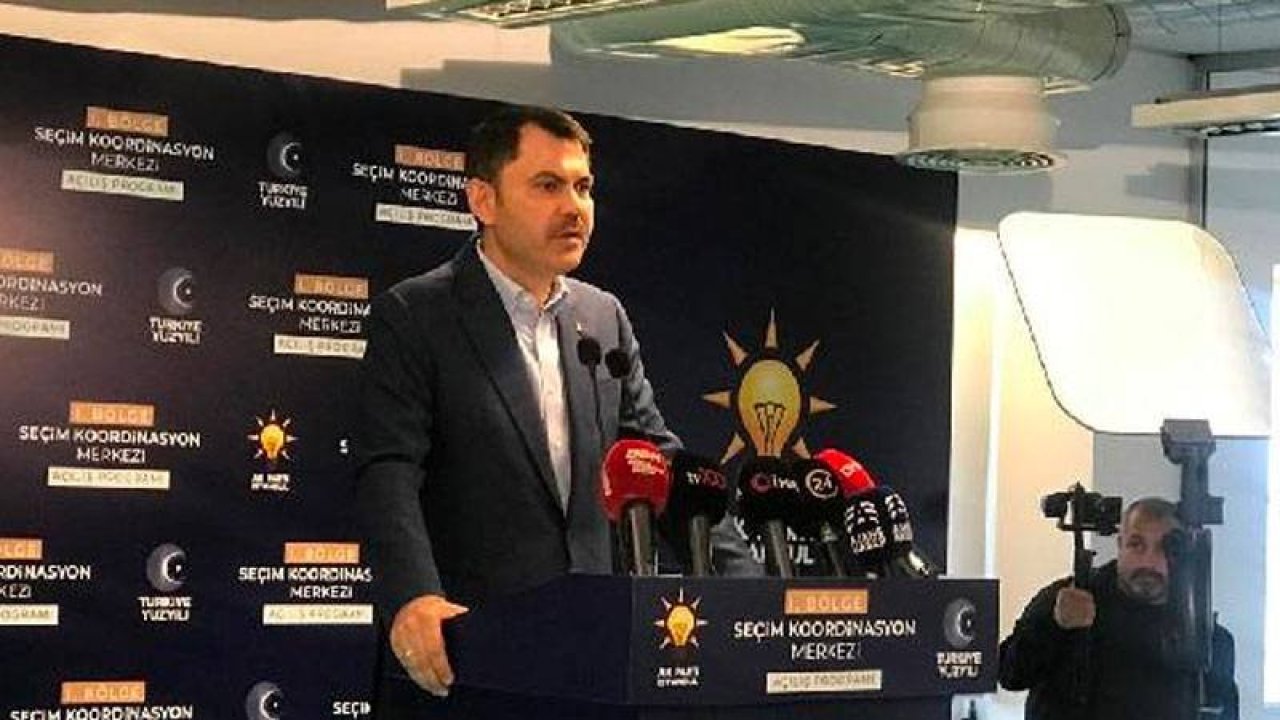 Bakan Kurum: İstanbul’dan aday olmak bir şereftir