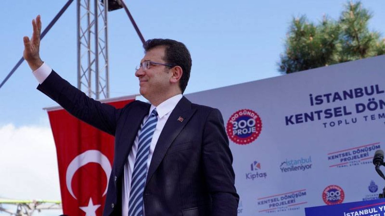 Ekrem İmamoğlu: Ülkenin kaynaklarını bir avuç kişiye rant sağlayan projelere değil doğrudan milletin faydasına