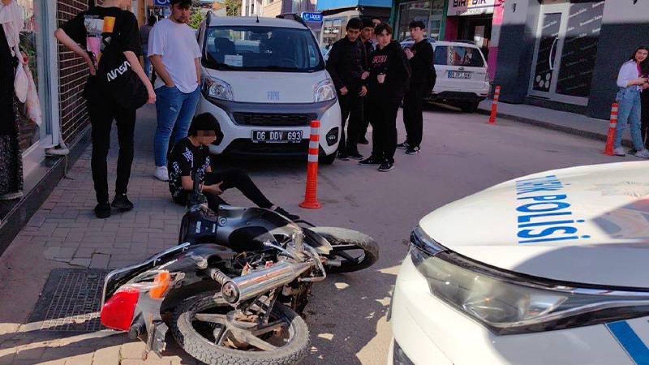 12 yaşındaki motosikletli çocuk, yaya geçidinde anne-kıza çarptı: Babam beni öldürür, ceza yazmayın