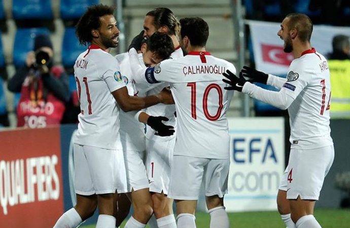 A Milliler Avrupa yolundaki son maçını rahat kazandı! Türkiye 2 Andorra 0