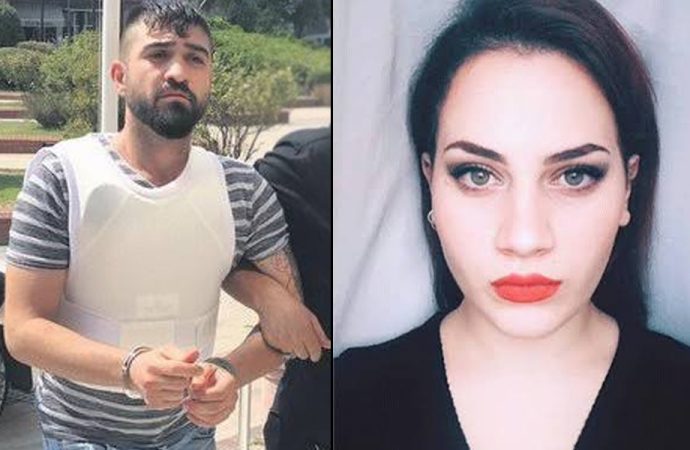 Genç kadını öldüren zanlı mahkemede terör estirdi: Elleri kelepçeliyken aileye saldırdı!