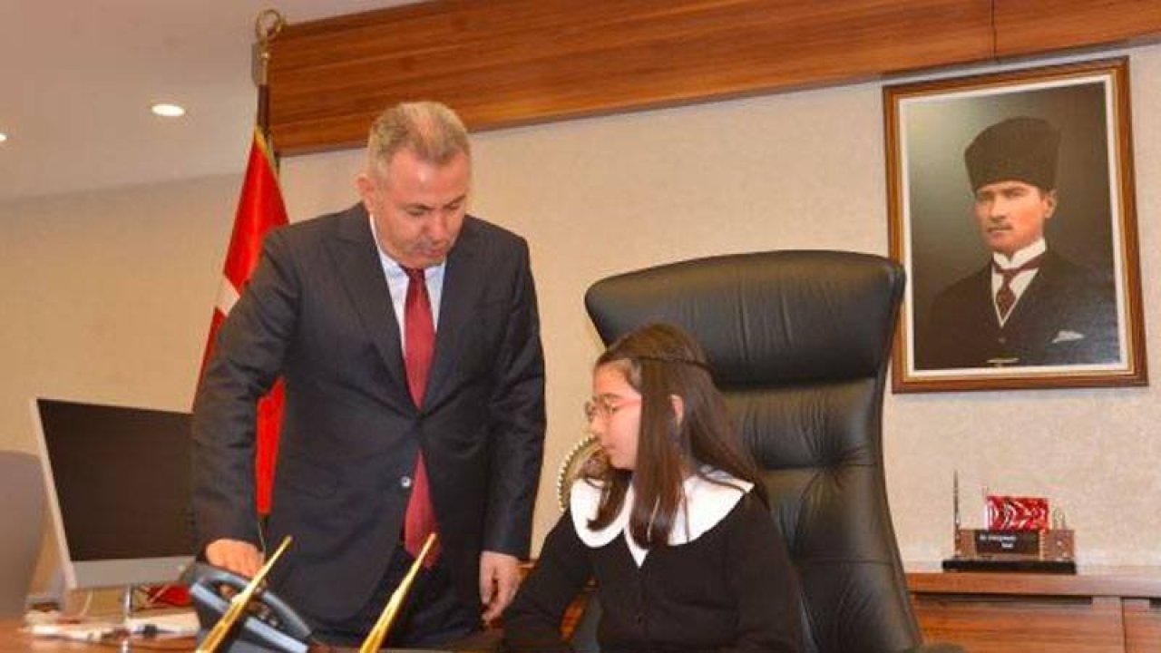 Valilik koltuğuna oturan Alya: Ampute depremzede kardeşlerimin protez ihtiyaçları giderilsin