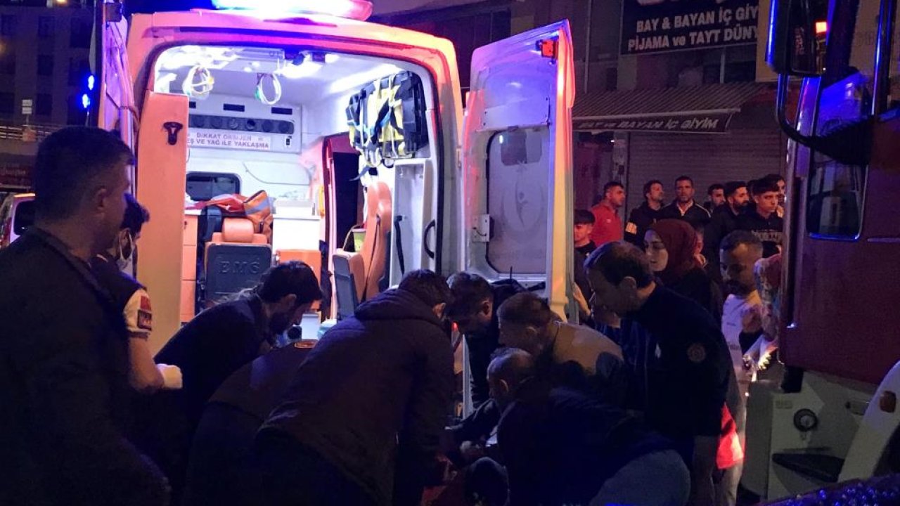 Elini kıyma makinesine kaptırdı, bir saatlik çalışma sonucunda kurtarıldı