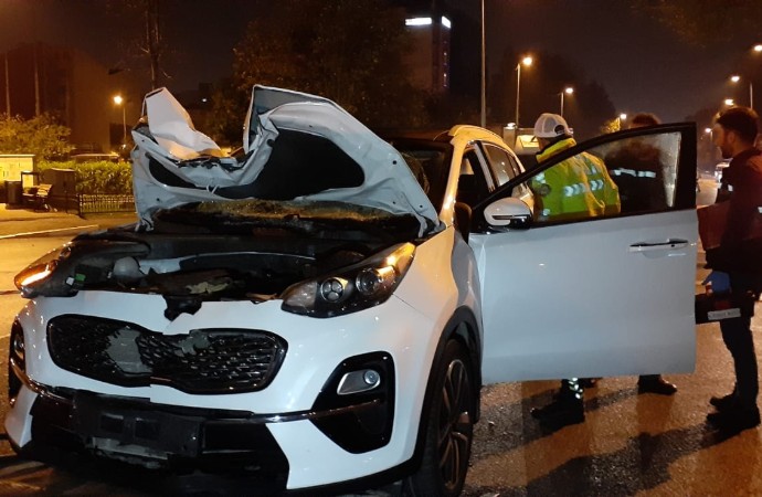 Fatih'te yayaya çarpıp öldüren cip sürücü olay yerinden kaçtı