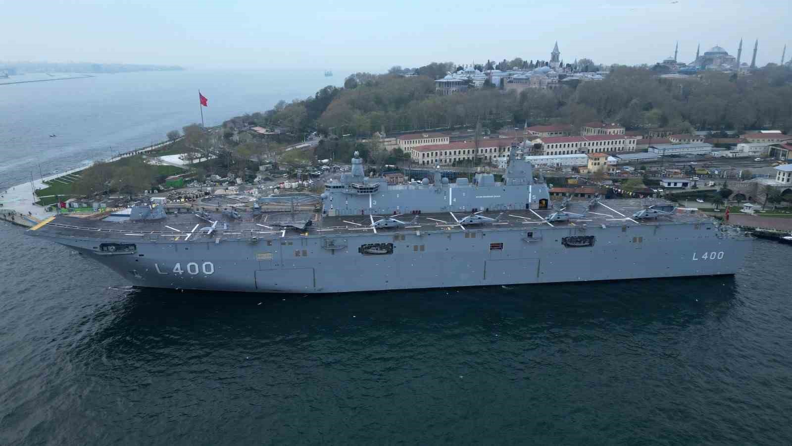 TCG Anadolu’yu bir haftada 92 bin 317 kişi ziyaret etti