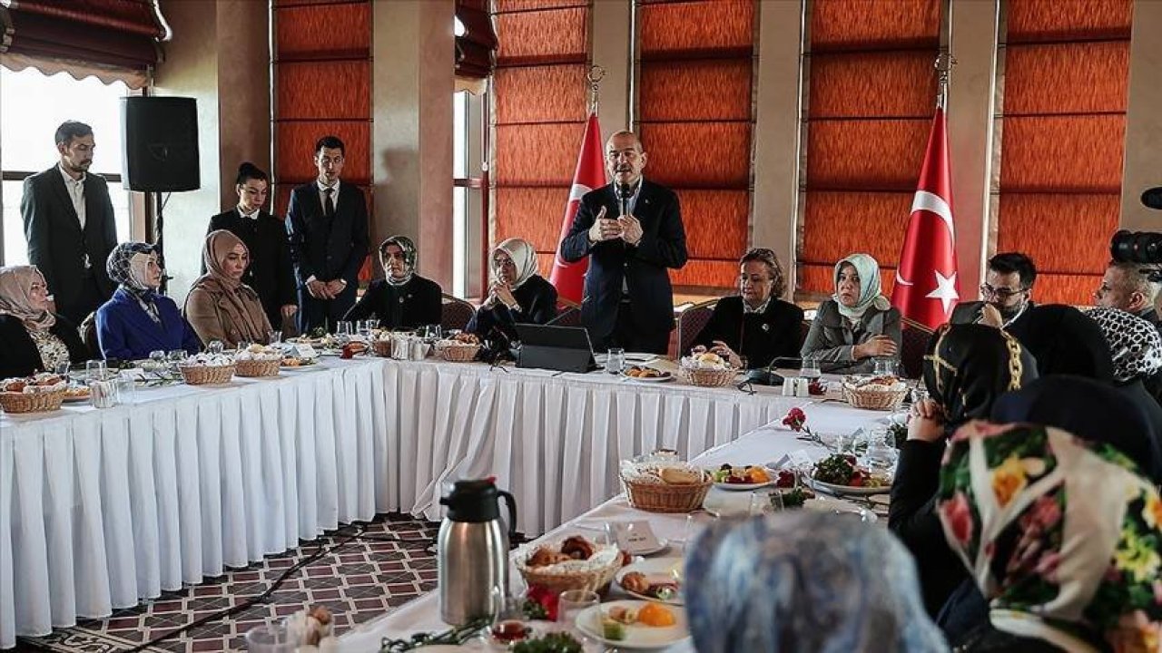 Süleyman Soylu, İstanbul Sözleşmesi kaldırıldıktan sonra kadın cinayetleri sayısının gerilediğini savundu