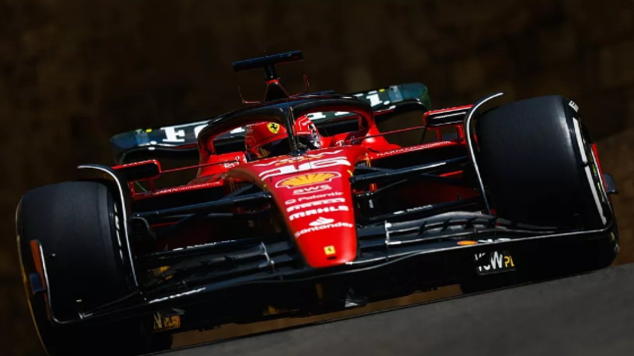 Charles Leclerc, Azerbaycan GP'de pole pozisyonunun sahibi oldu